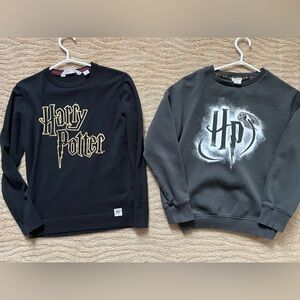 H&M Kids Harry Potter Sweatshirts - Black and Gray